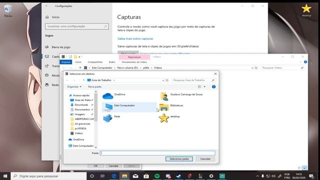 Como mudar a pasta de gravação do XBOX GAME BAR RECORDER смотреть онлайн
