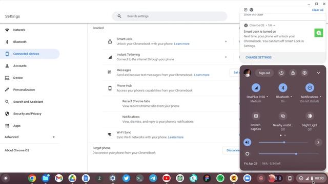 How to connect your Chromebook to your Android Phone смотреть онлайн