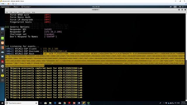 Stealing NTLM Hashes and Cracking Using John The Ripper смотреть онлайн