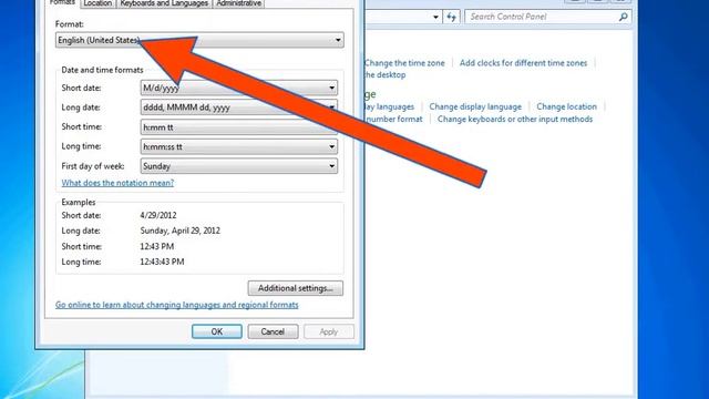 how to change windows 7 Region and Language format to German (Switzerland) смотреть онлайн
