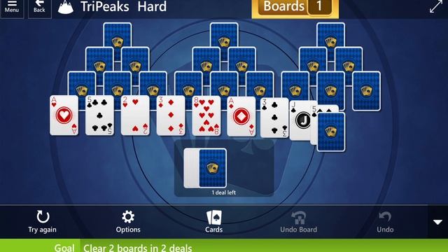 Microsoft Solitaire Collection: TriPeaks - Hard - June 7, 2020 смотреть онлайн