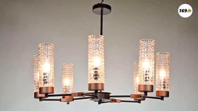 Подвесная люстра Favourite Flumen 2567 8P ✓ купить со склада в Москве и МО mebel169.ru смотреть онлайн