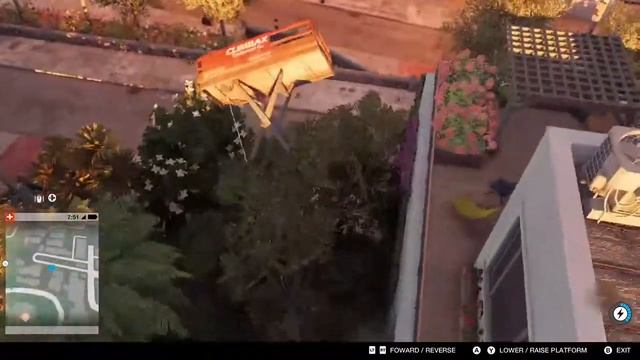 HOW TO DRIVE A SCISSOR LIFT EXTREME EDITION - Watch Dogs 2 смотреть онлайн