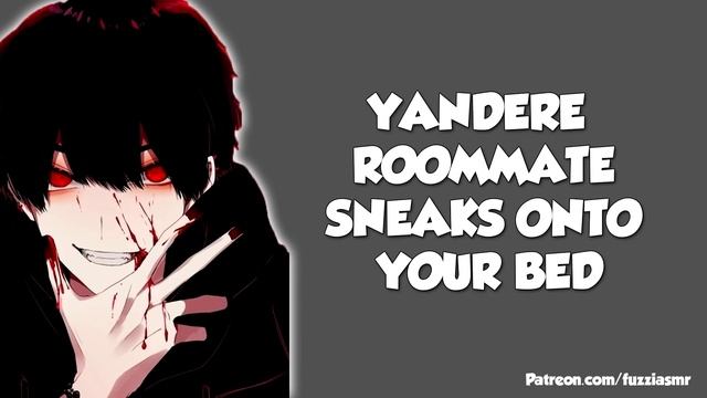 Yandere Roommate Sneaks Onto Your Bed [Boyfriend Roleplay] ASMR