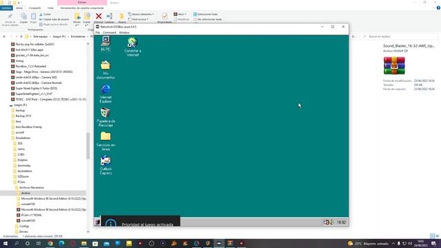 GUIA DE EMULADORES 2022 - Ep 06 | Instalar Windows en Dosbox Pure смотреть онлайн
