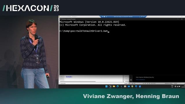 HEXACON2023 - Bypassing the HVCI memory protection by Viviane Zwanger and Henning Braun смотреть онлайн