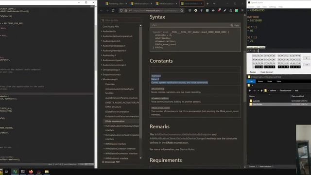 Learning The WASAPI смотреть онлайн