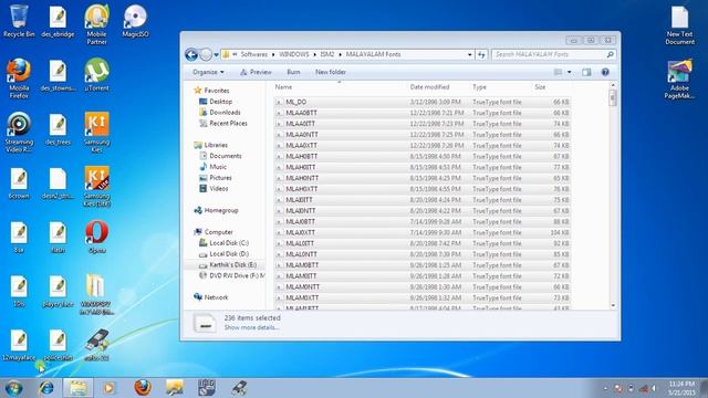 How to install Malayalam fonts (any font) in windows o.s смотреть онлайн