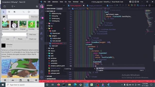 Flutter UI design | Windows 1995 Facebook ui design using Flutter95 package. смотреть онлайн