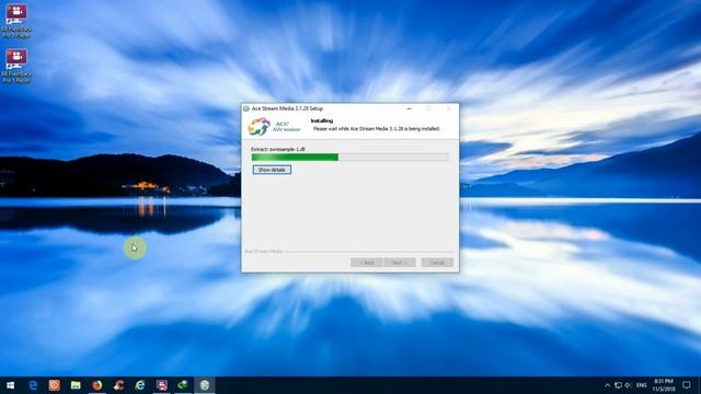 Xem bóng đá trên PC bằng phần mềm ACE stream смотреть онлайн