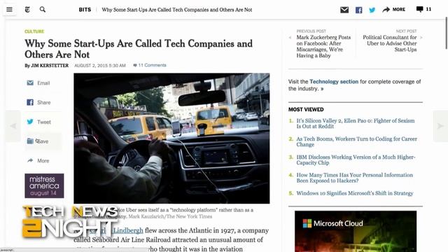 Tech News 2Night 394: Pivoting Unicorns смотреть онлайн