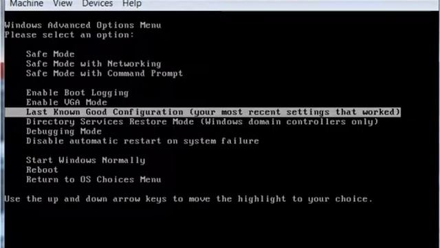 Starting Windows in safe mode Windows 2000 to 7 смотреть онлайн