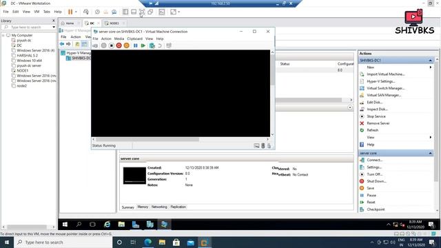 HOW TO CREATE VIRTUAL MACHINE IN HYPER-V IN SERVER 2016 смотреть онлайн