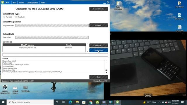 Qualcomm device flash by QFIL tool or Jio F320b flashing by QFIL tool смотреть онлайн