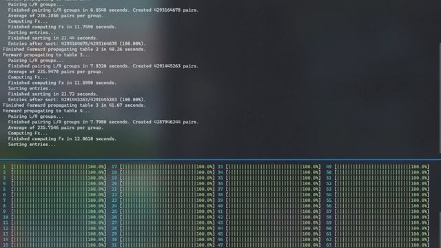 4 Minute Chia 32k Phase 1 Plotting смотреть онлайн