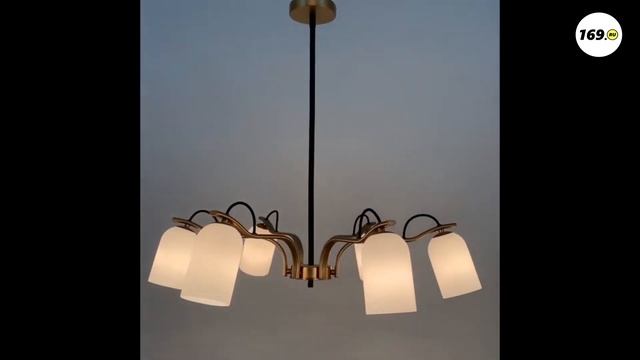 Подвесная люстра Favourite Grover 2668 6P ✓ купить со склада в Москве и МО mebel169.ru смотреть онлайн