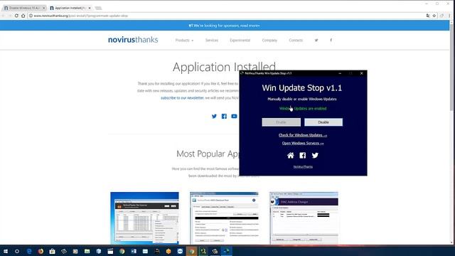 Cómo desactivar las actualizaciones de Windows con un clic смотреть онлайн