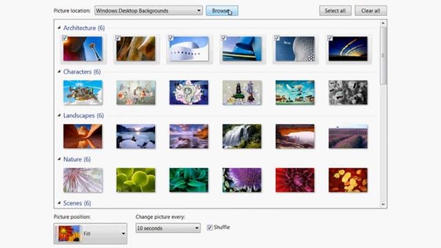How to set automatic wallpaper change in Windows 7 in urdu-hindi смотреть онлайн
