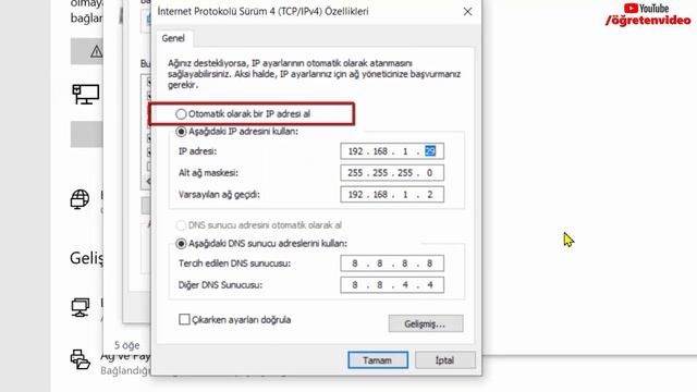 Tanımlanamayan Ağ Hatası Çözümü - Windows 10 смотреть онлайн