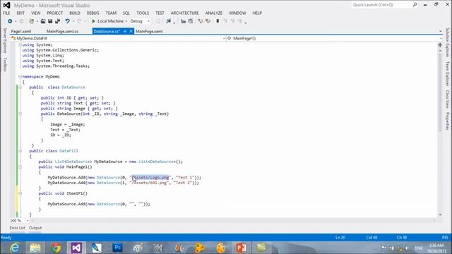 Data Binding Windows 8 C# смотреть онлайн
