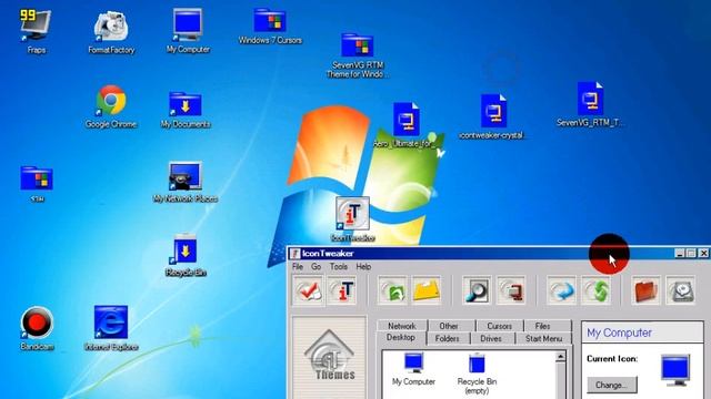 สอนเปลี่ยนWindows XpเหมือนWindows 7 смотреть онлайн