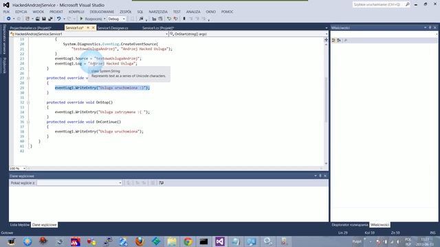 [Kurs programowania C#] Jak stworzyć własną usługę Windows 8 смотреть онлайн