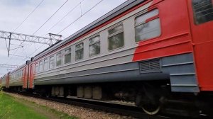 Петушки-Москва. Электропоезд ЭД4М-0312