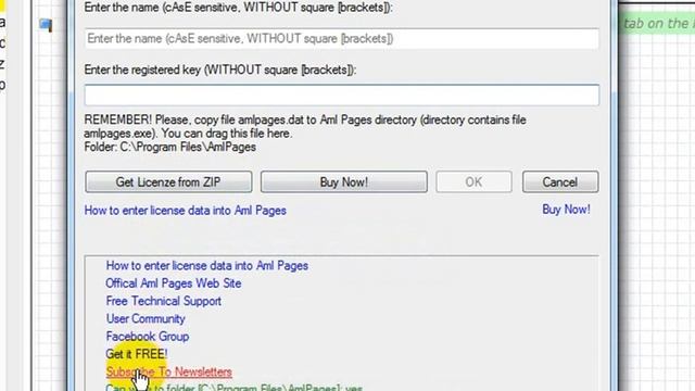 how to enter license data into aml pages смотреть онлайн