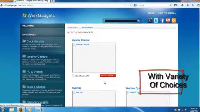 How to get NEW Windows 7 Gadgets смотреть онлайн