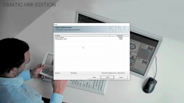 Install Wincc V7 with Web navigator and OPC UA смотреть онлайн