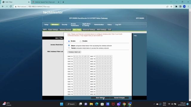 EASY STEPS HOW TO BLOCK DEVICES FROM USING INTERNET USING MAC ADDRESS FILTERING смотреть онлайн