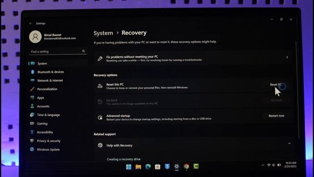 How to Reinstall Windows 10 Without Losing Data - Reset Windows ! смотреть онлайн