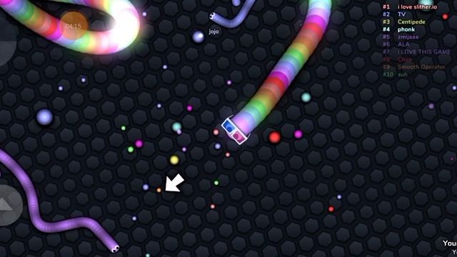 играю в Slither.io под Phonk