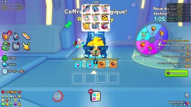 J'ACHÈTE 1369 TECH KEY pour le HUGE CYBER AGONY sur PET SIMULATOR 99 dans ROBLOX et mon ANNIVERSAIR смотреть онлайн