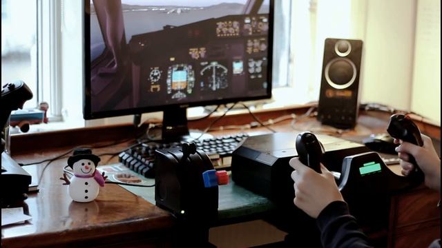 SHOWCASE - Logitech G Saitek Pro Yoke System on X-Plane 11 [HD] смотреть онлайн