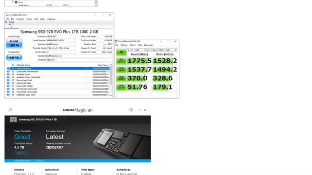 Slow Read/Write speeds on Samsung 970 Evo Plus after switching to a new motherboard? смотреть онлайн