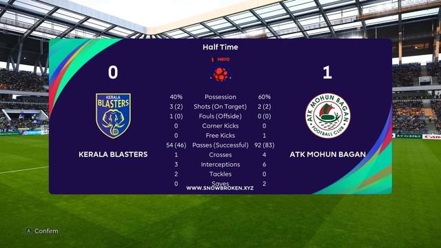 ATK Mohun Bagan vs Kerala Blasters : Bangla Gameplay | ISL 2022-23 | 16th Oct 2022 | Pes 21 🔥 смотреть онлайн