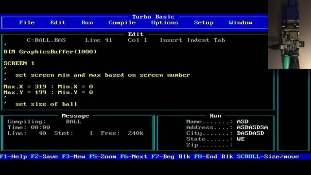 IBM PC on ESP32 with FabGL - Part II (FreeDOS + DOS Developing Tools) смотреть онлайн