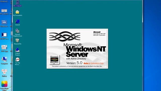 Windows NT 5.0 server post beta 1 build 1745 смотреть онлайн