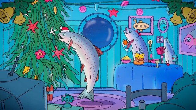 Новогодняя открытка смотреть онлайн