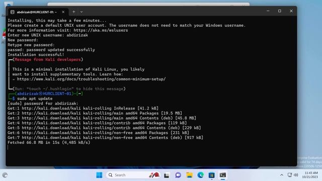 Kali Linux Ku Dulshubo Windows 11 (WSL 2) - KOORSO CUSUB CYBERSECURITY смотреть онлайн