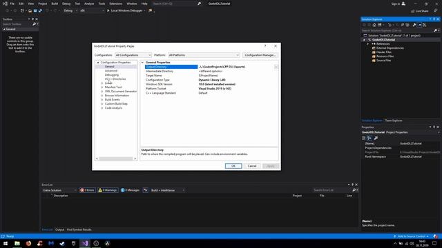 Link GODOT C++ Library in Visual Studio | Tutorial Part 3 смотреть онлайн