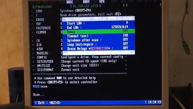 Diagnostika i vosstanovlenie HDD Na primere Segate i MHDD Obzor смотреть онлайн