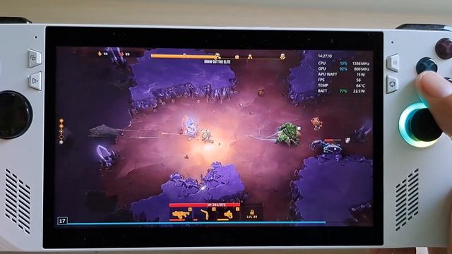 Asus ROG Ally / Deep Rock Galactic: Survivor Gameplay смотреть онлайн