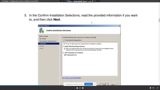 Computer Systems Servicing Bisaya Lecture - Part 4 (Installation of Active Directory) смотреть онлайн