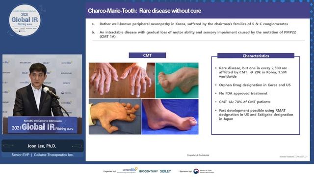 [KoreaBIO 2021 Global IR pitching] Cellatoz Therapeutics Inc. смотреть онлайн