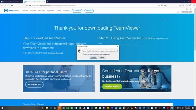 How To Install Teamviewer Using Firefox (Windows 10) смотреть онлайн