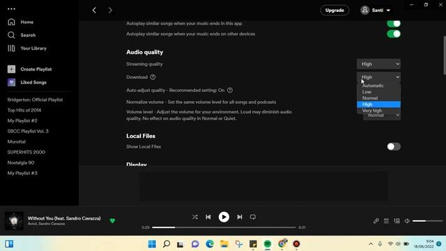 How to Set the Audio Quality in Spotify смотреть онлайн