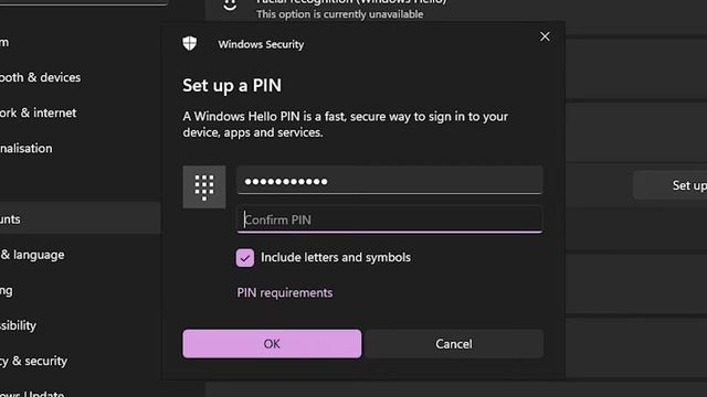 How to Create a Pin & Sign in with Pin in Windows 11 смотреть онлайн
