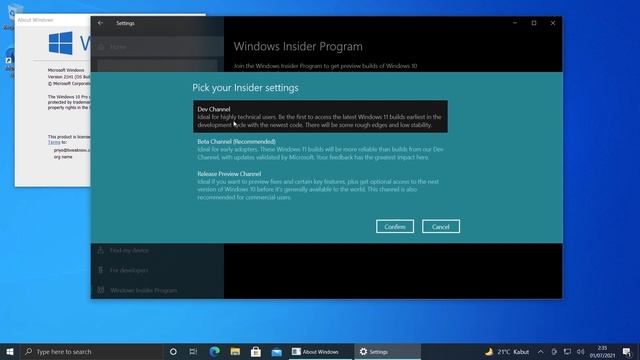 Cara Upgrade ke Windows 11 Dev (Insider Preview) смотреть онлайн